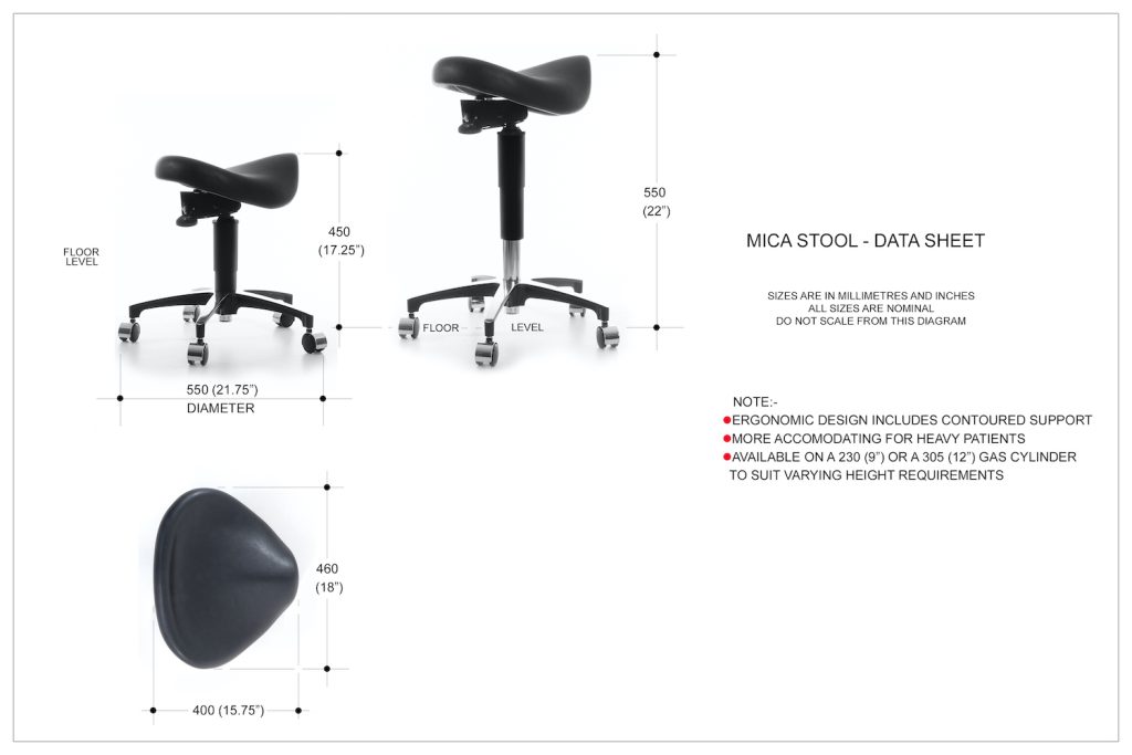 Mica Medical Stool